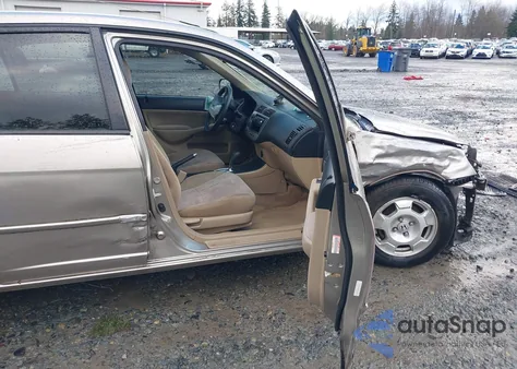 2003 Honda Civic Hybrid из США, поврежденный, VIN JHMES96623S023111
